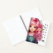Spiral Notebook - Hübsche Little Lady Notizblock (Innenseite)