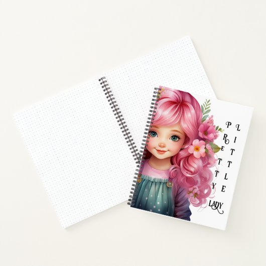 Spiral Notebook - Hübsche Little Lady Notizblock (Innenseite)