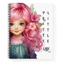 Spiral Notebook - Hübsche Little Lady