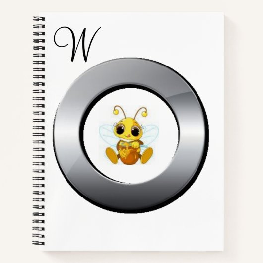 Spiral Notebook-Hummel Notizblock (Vorderseite)