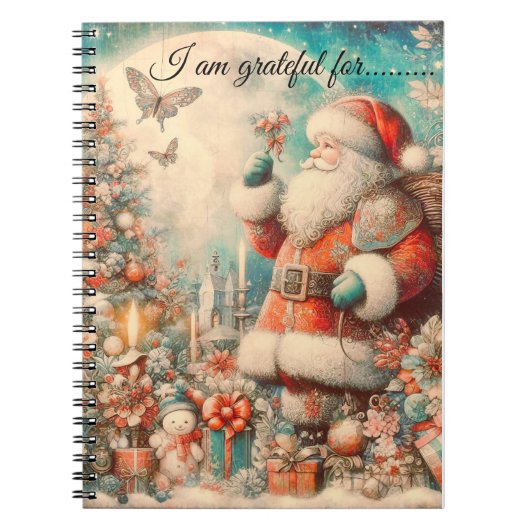 Spiral Notebook ich bin dankbar für.. magische Bil Notizblock (Vorderseite)