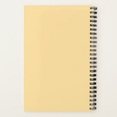 Spiral-Notebook im Collage-Stil mit Initial R Notizblock (Rückseite)