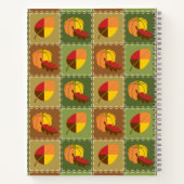 Spiral-Notebook im Herbst Notizblock (Rückseite)