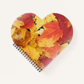 Spiral-Notebook im Herbst Notizblock (Vorderseite)