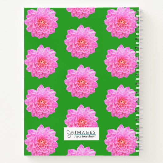 Spiral-Notebook in voller Größe von Jo Images Notizblock (Rückseite)