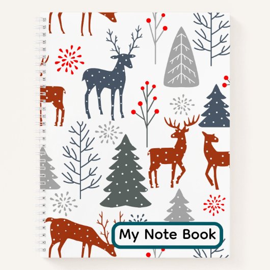 Spiral Notebook individuell anpassen - Skandinavie Notizblock (Vorderseite)