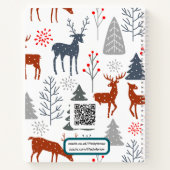 Spiral Notebook individuell anpassen - Skandinavie Notizblock (Rückseite)