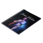 Spiral Notebook - James Hartsoe singen Notizblock (Linke Seite)