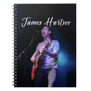 Spiral Notebook - James Hartsoe singen Notizblock