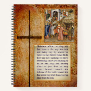 Spiral Notebook Jesus Christus Notizblock