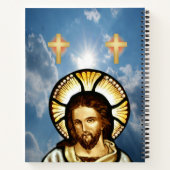 Spiral Notebook Jesus Notizblock (Rückseite)