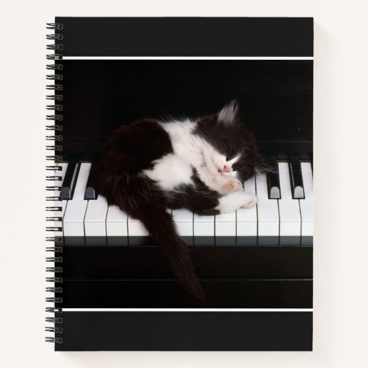 Spiral Notebook-Kitten Notizblock (Vorderseite)