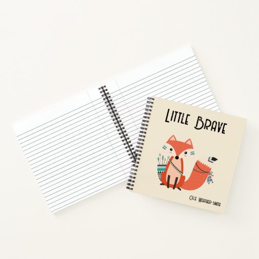 Spiral Notebook - Kleine Brave Notizblock (Innenseite)