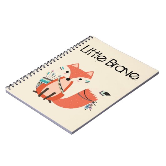 Spiral Notebook - Kleine Brave Notizblock (Linke Seite)