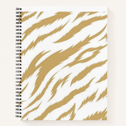 Spiral Notebook Kuh Brown Notizblock (Vorderseite)