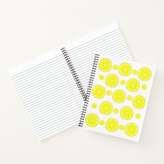 Spiral Notebook Lemon Notizblock (Innenseite)