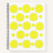 Spiral Notebook Lemon Notizblock (Vorderseite)