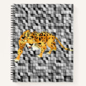 Spiral Notebook Leopard Notizblock (Vorderseite)