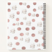 Spiral Notebook Live Lagh Liebe Rose Notizblock (Rückseite)