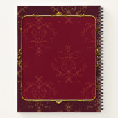 Spiral Notebook Lovely Moon Design Notizblock (Rückseite)