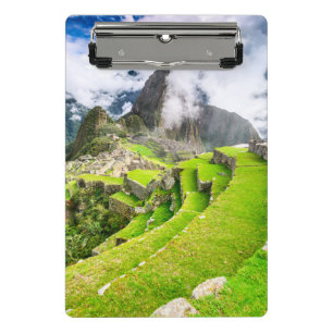 Spiral Notebook Machu Picchu, Cusco - Peru Mini Klemmbrett