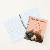 Spiral Notebook, Meow und Fur Ever Notizblock (Innenseite)
