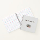 Spiral-Notebook mit Finch-Bild Notizblock (Innenseite)