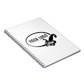 Spiral-Notebook mit Logo-Branding für Unternehmen Notizblock (Rechte Seite)
