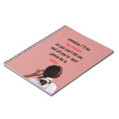 Spiral notebook | motivational | inspired  notizblock (Linke Seite)