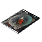 Spiral Notebook Music Cello Notizblock (Linke Seite)