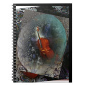 Spiral Notebook Music Cello Notizblock (Vorderseite)