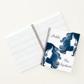 Spiral Notebook Nail Termin Schönheitssalon Notizblock (Innenseite)