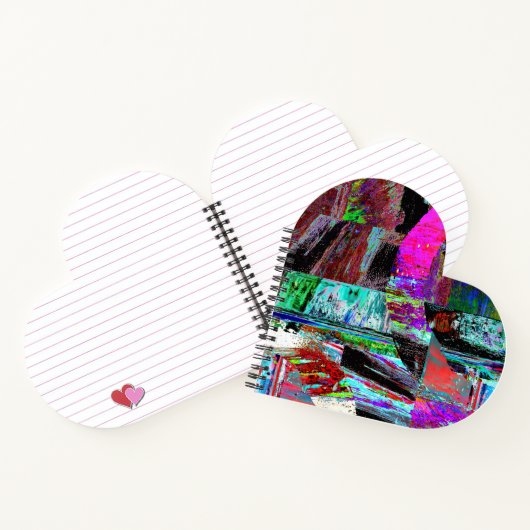 Spiral Notebook – Neon Pulse Notizblock (Innenseite)