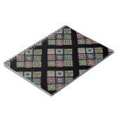 Spiral Notebook - Neun Patch afghanisch Notizblock (Linke Seite)