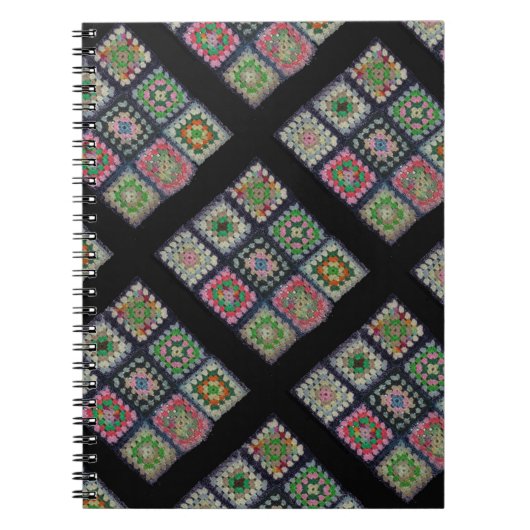 Spiral Notebook - Neun Patch afghanisch Notizblock (Vorderseite)