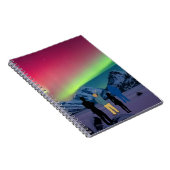 Spiral Notebook - Northern lights aurora borealis. Notizblock (Rechte Seite)