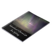 Spiral Notebook Northern Lights Notizblock (Linke Seite)