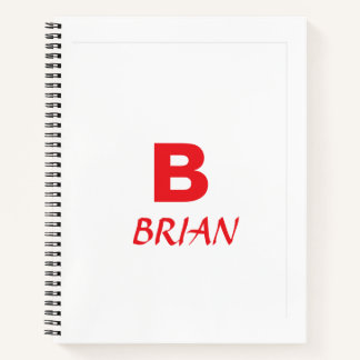 Spiral Notebook Notizblock