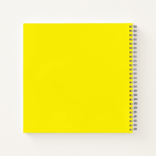 Spiral Notebook Notizblock (Rückseite)