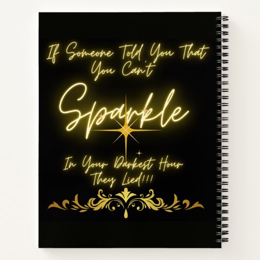 Spiral Notebook Notizblock (Rückseite)