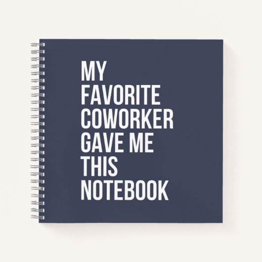 Spiral Notebook Notizblock (Vorderseite)