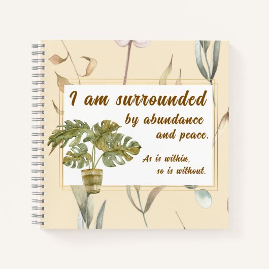 Spiral Notebook Notizblock (Vorderseite)