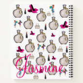 Spiral Notebook Parfüm Notizblock (Rückseite)