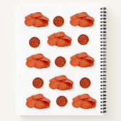 Spiral Notebook Pepperoni Notizblock (Rückseite)
