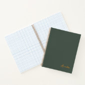 Spiral Notebook, Personalized Gift Notizblock (Innenseite)