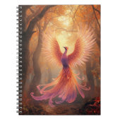 Spiral Notebook Phoenix Aufstieg in den Schatten d Notizblock (Vorderseite)