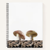 Spiral Notebook-Pilz Notizblock (Vorderseite)