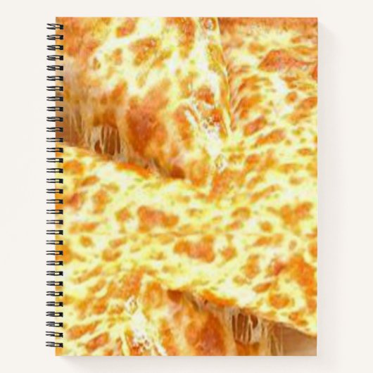 Spiral Notebook Pizza Notizblock (Vorderseite)