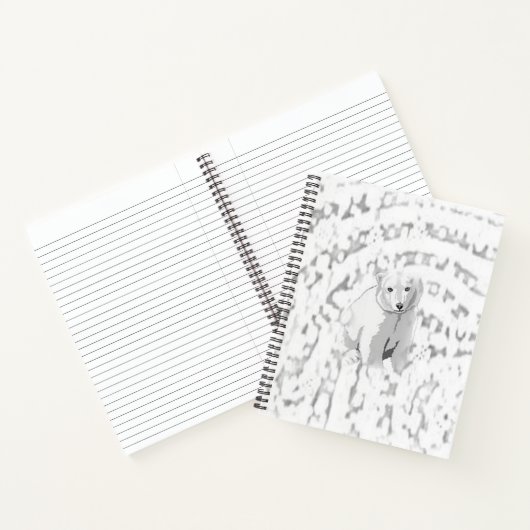 Spiral Notebook-Polar-Bär Notizblock (Innenseite)