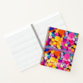 Spiral Notebook Pom Poms Notizblock (Innenseite)